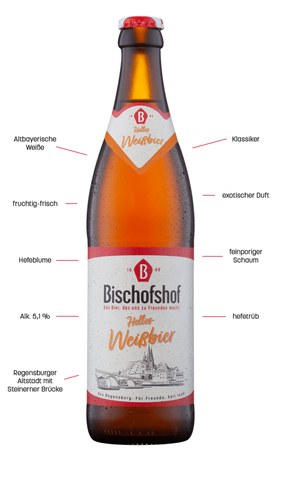 Helles Weißbier - Brauerei Bischofshof